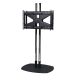 7' Dual Pole TV Floor Stand w/ Mounting Brackets