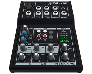 Mackie Mix5 5- Channel Mixer