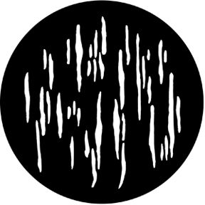 Rosco Standard Size B Steel Gobo 77501 - Linear 3