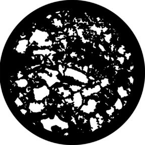 Rosco Standard Size B Steel Gobo 78221 Scattered Light