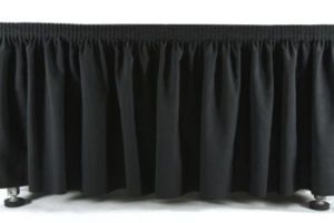 Astro Stage Skirt 25' W x 4'.6" H