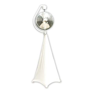 ADJ Decor MBSK mirror ball stand w/motor and white scrim 